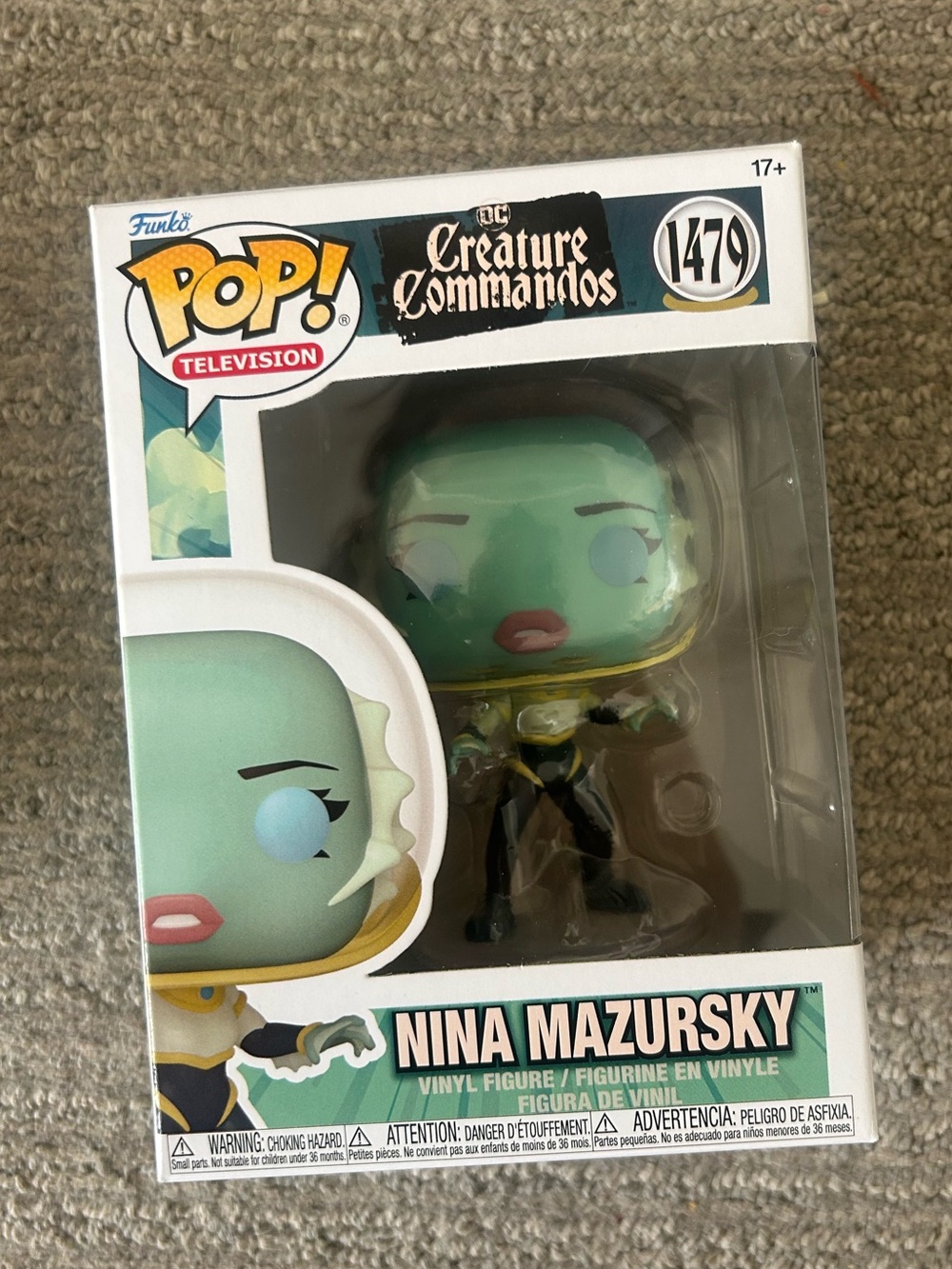 DC comics creature commandos Nina mazursky Funko pop